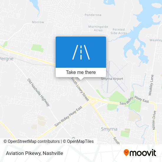 Aviation Pikewy map