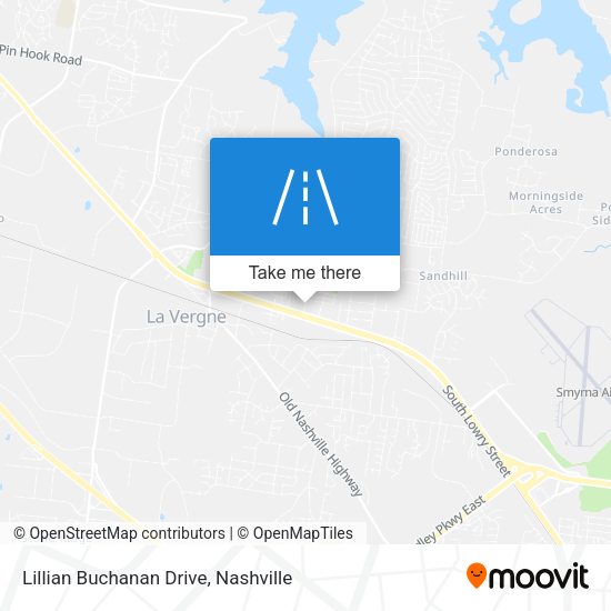 Lillian Buchanan Drive map