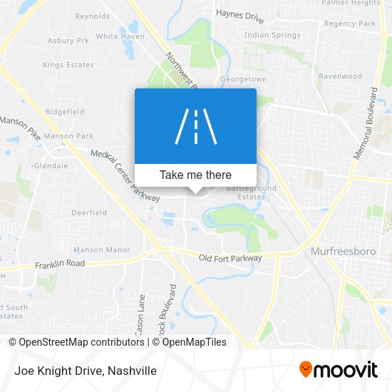 Mapa de Joe Knight Drive