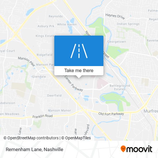 Remenham Lane map