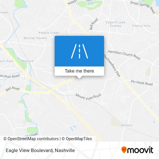 Mapa de Eagle View Boulevard