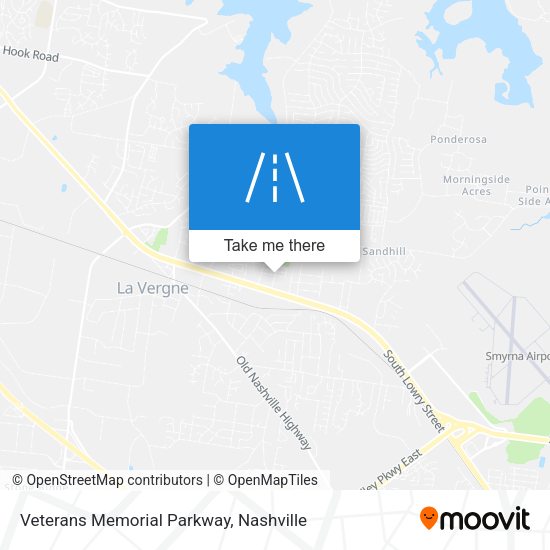 Mapa de Veterans Memorial Parkway