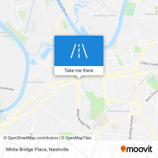 White Bridge Place map