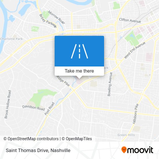 Saint Thomas Drive map