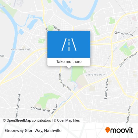 Greenway Glen Way map