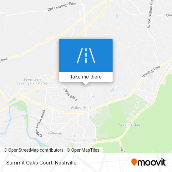 Summit Oaks Court map
