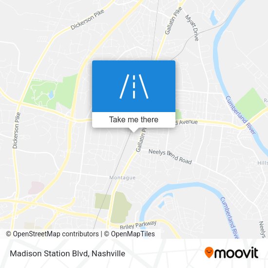 Madison Station Blvd map