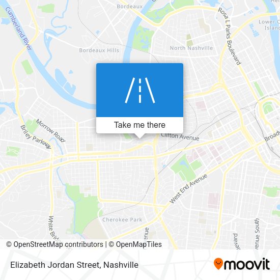 Elizabeth Jordan Street map