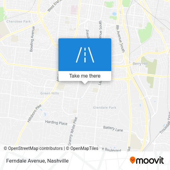 Mapa de Ferndale Avenue