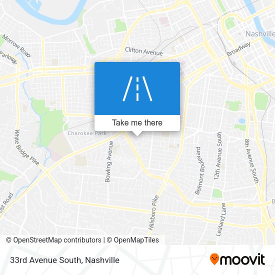 Mapa de 33rd Avenue South