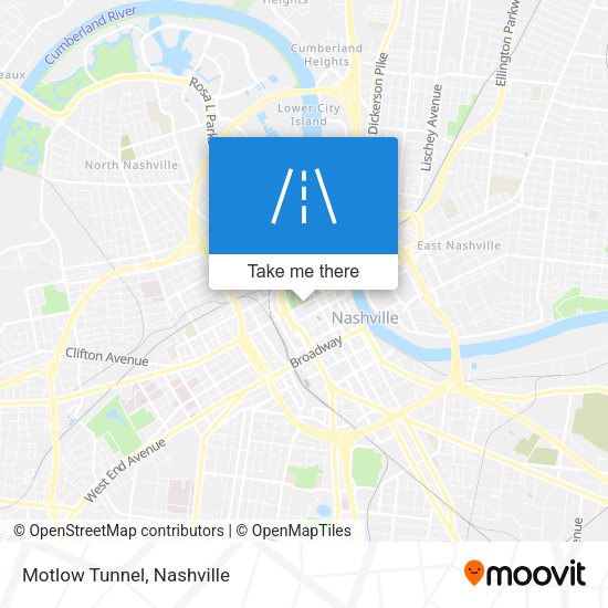 Motlow Tunnel map