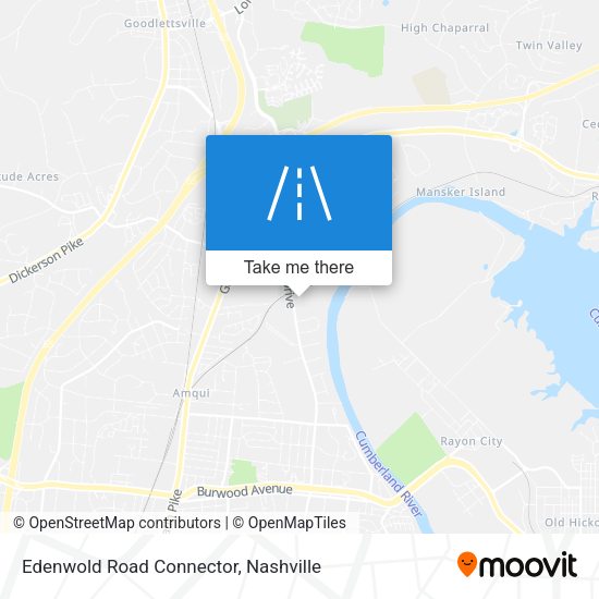 Mapa de Edenwold Road Connector