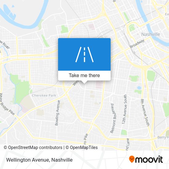 Mapa de Wellington Avenue