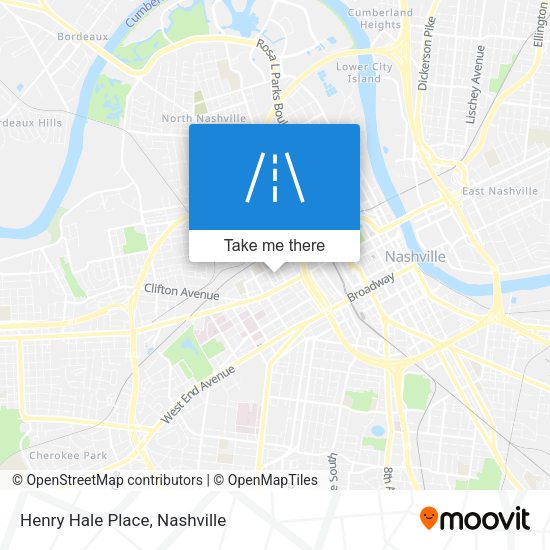 Henry Hale Place map