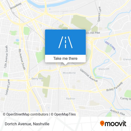 Mapa de Dortch Avenue