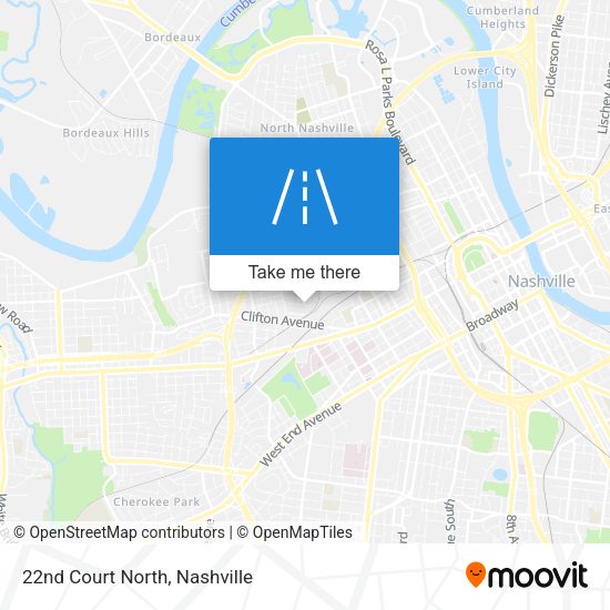 Mapa de 22nd Court North