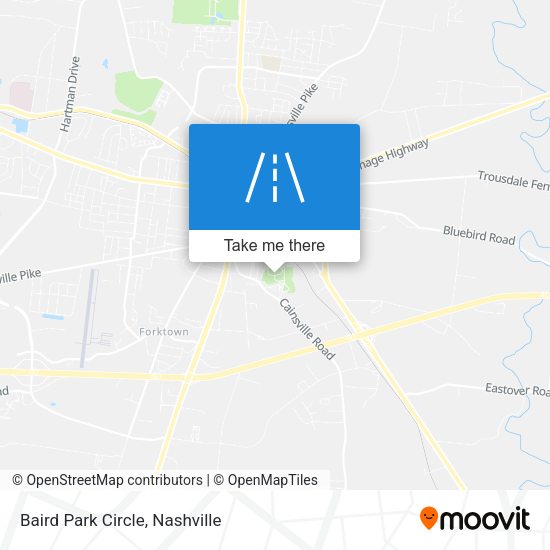 Mapa de Baird Park Circle
