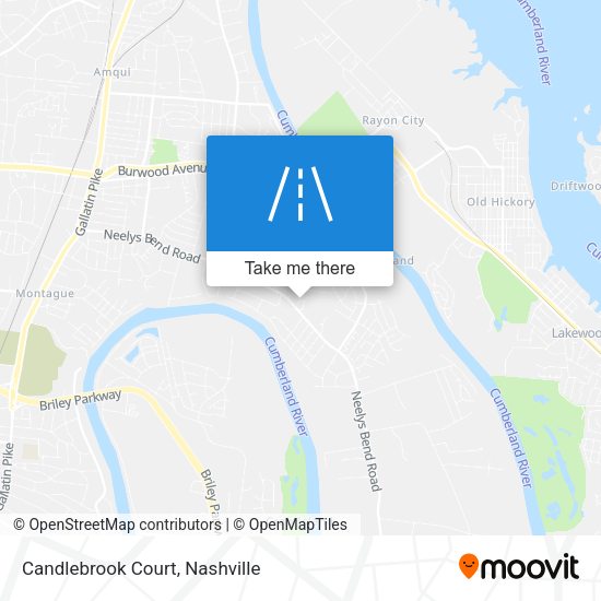 Candlebrook Court map