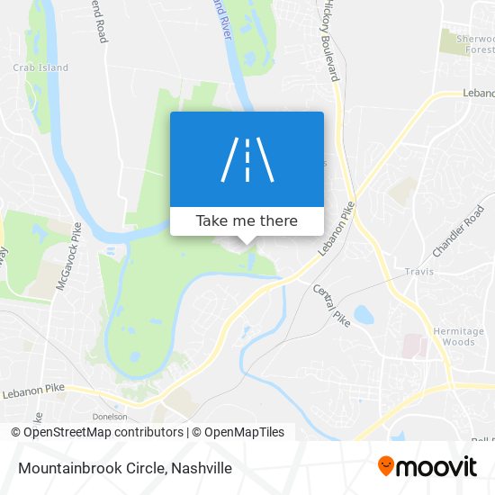 Mountainbrook Circle map