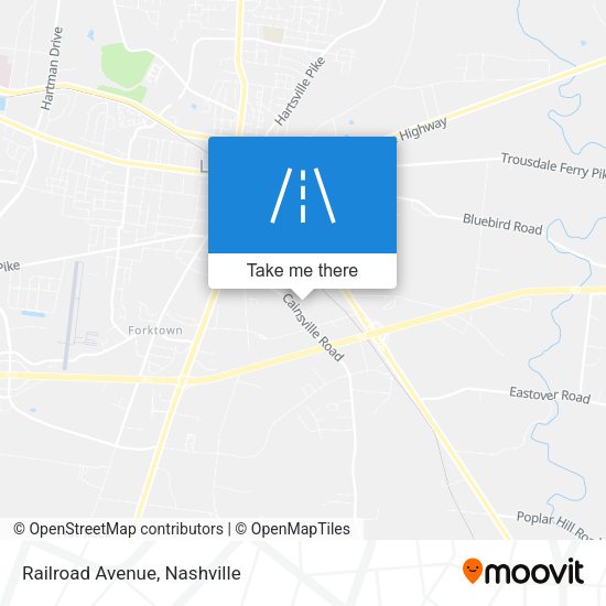 Mapa de Railroad Avenue