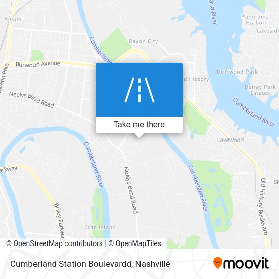 Mapa de Cumberland Station Boulevardd