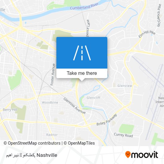 Mapa de کەشکەوڵ ئیبراهیم