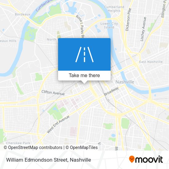 Mapa de William Edmondson Street