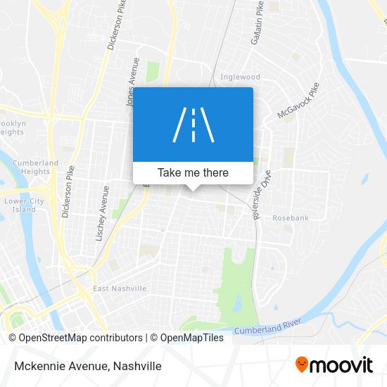 Mckennie Avenue map