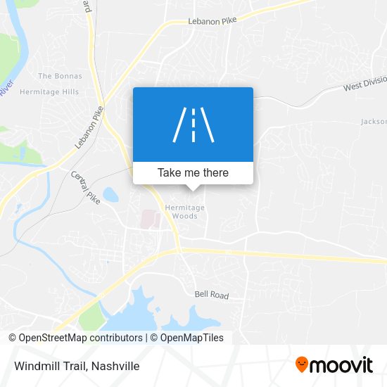 Mapa de Windmill Trail