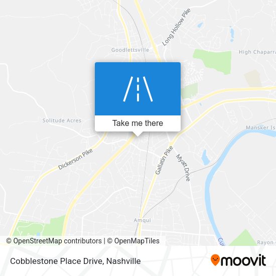 Cobblestone Place Drive map