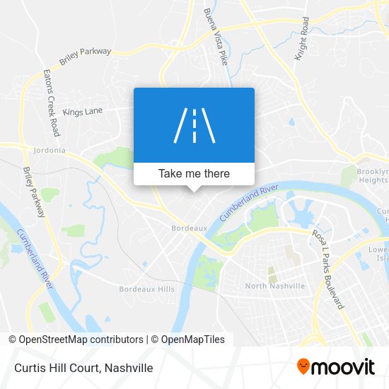 Curtis Hill Court map