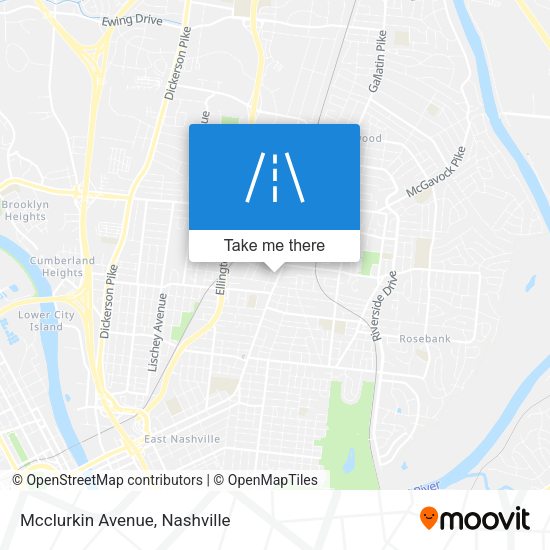 Mcclurkin Avenue map