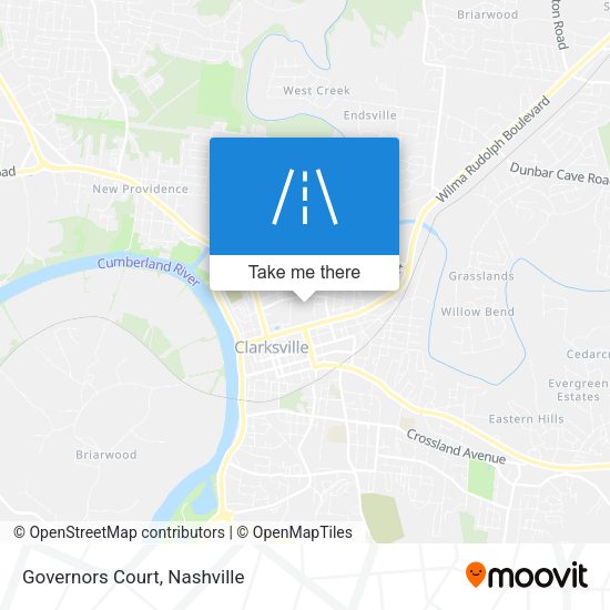 Mapa de Governors Court