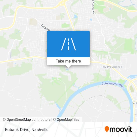 Mapa de Eubank Drive