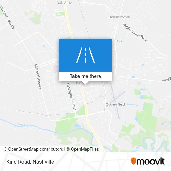 Mapa de King Road