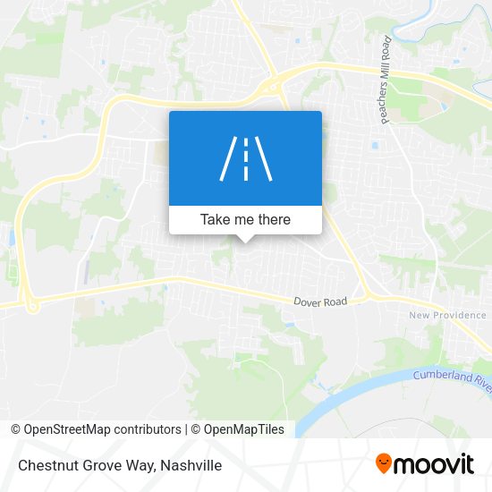 Chestnut Grove Way map