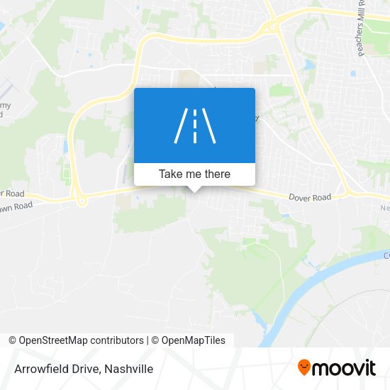 Mapa de Arrowfield Drive