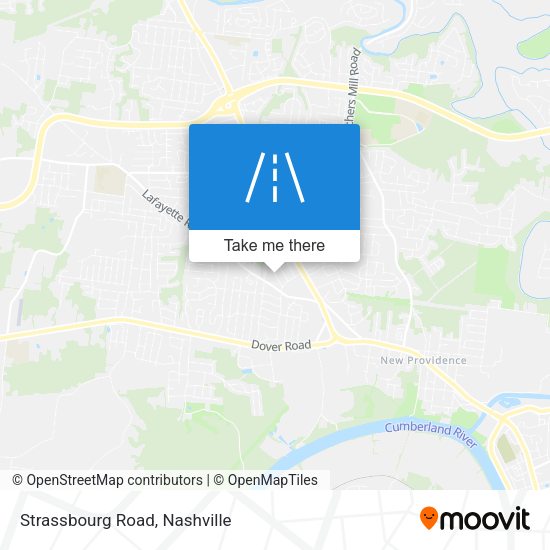 Mapa de Strassbourg Road