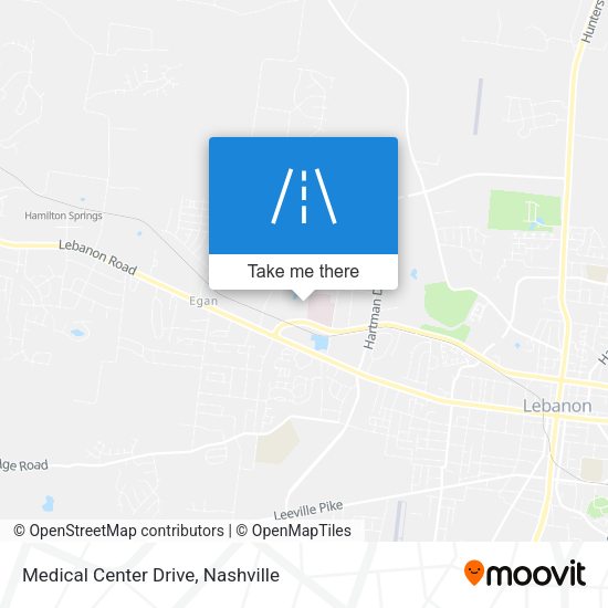 Medical Center Drive map