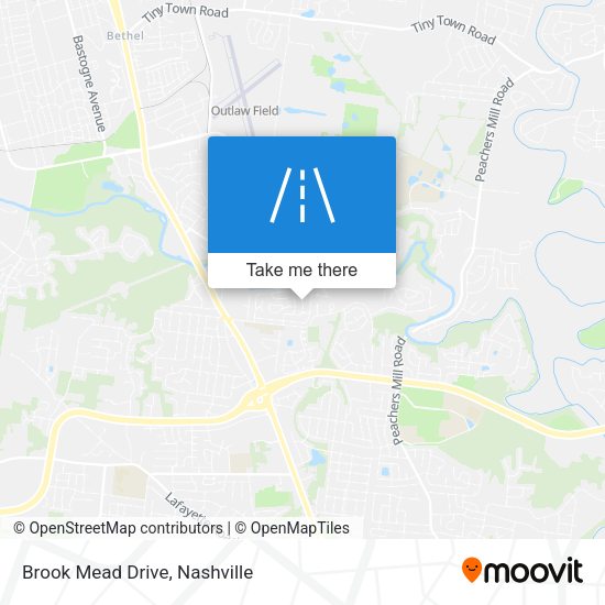 Mapa de Brook Mead Drive