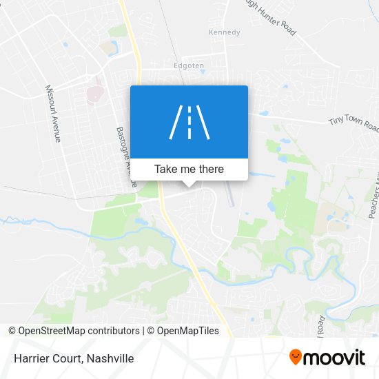 Mapa de Harrier Court
