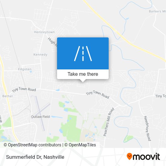 Mapa de Summerfield Dr