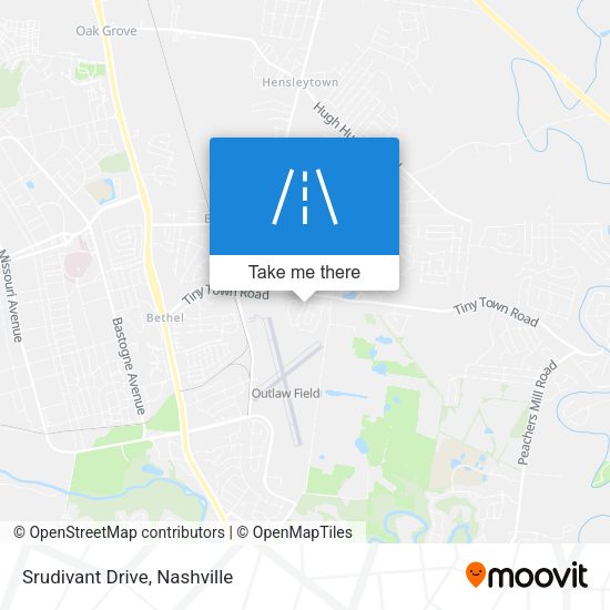 Mapa de Srudivant Drive