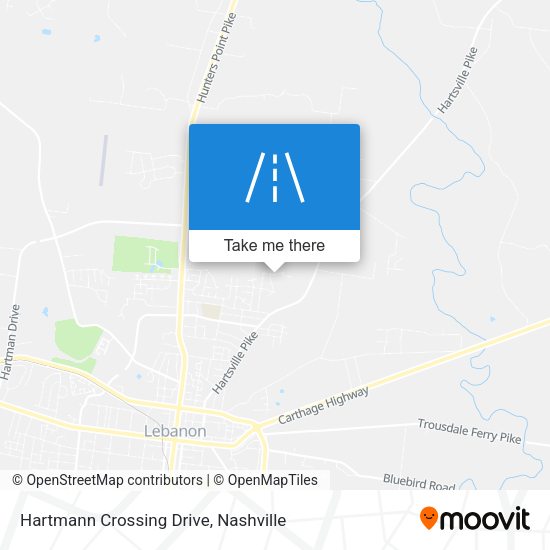 Mapa de Hartmann Crossing Drive