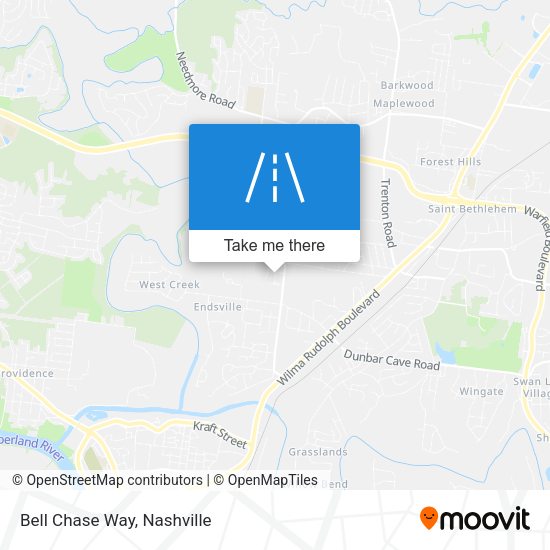 Mapa de Bell Chase Way