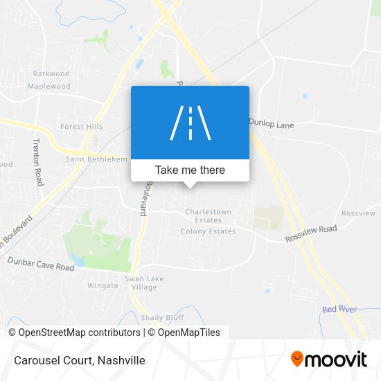 Carousel Court map