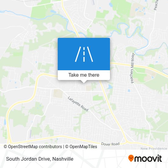 South Jordan Drive map