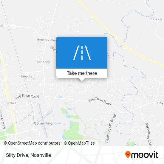Mapa de Silty Drive