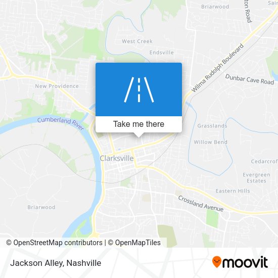 Mapa de Jackson Alley