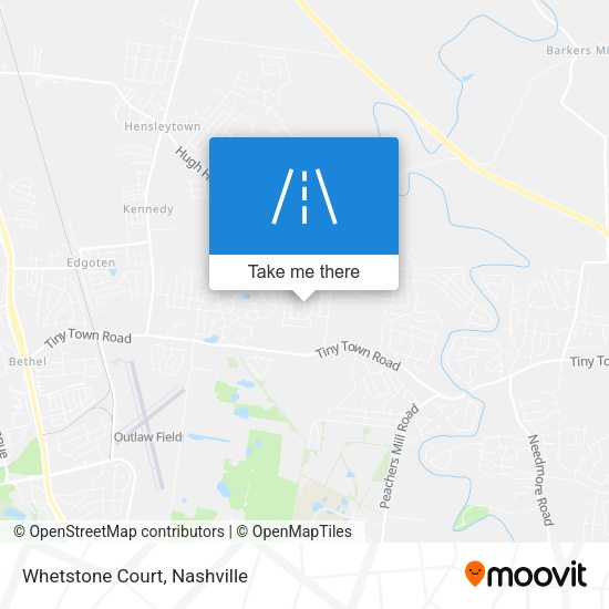 Whetstone Court map